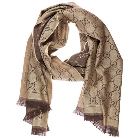 foulard con spilla gucci|sciarpa gucci donna.